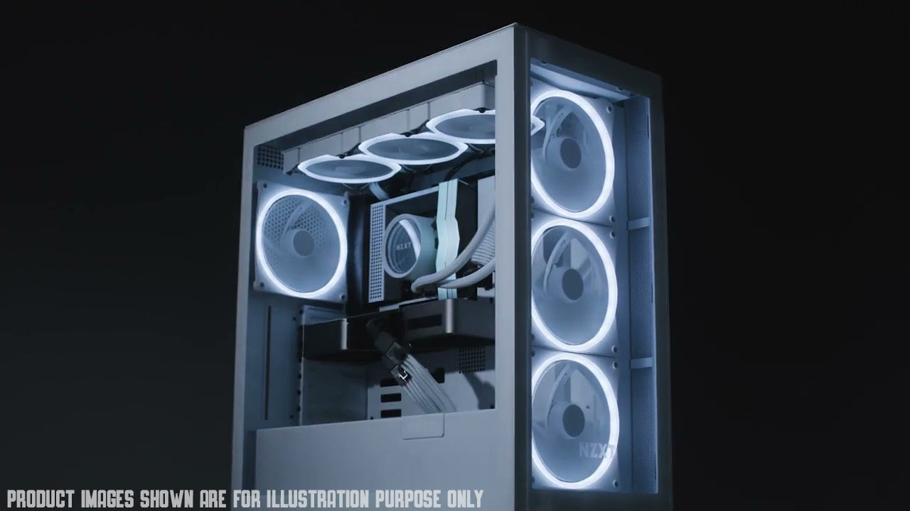 RTX 4070 Ti SUPER ULTRA 7 WHITE GAMING PC BUILD [Intel Ultra 7-265KF CPU, RTX 4070 Ti Super 16GB GPU, 32GB DDR5 RAM, 1TB M.2 NVMe, 850W PSU, NZXT H7 Flow White Tempered Glass Gaming Case]