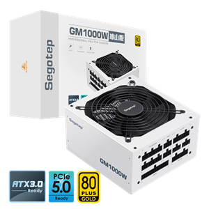 Segotep GM1000W ATX3.0 White