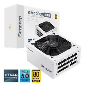 Segotep GM1000W ATX3.0 White Top Version