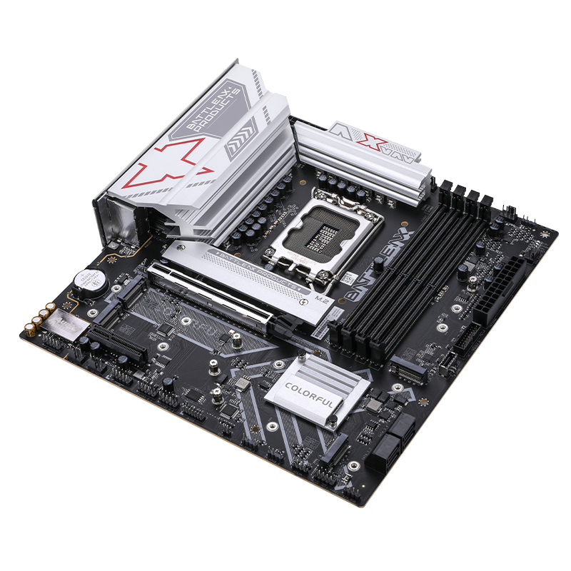COLORFUL BATTLE-AX Z890M-PLUS V20 DDR5 Motherboard LGA 1851 Socket, Supports Intel® Core™ Ultra processors | Black