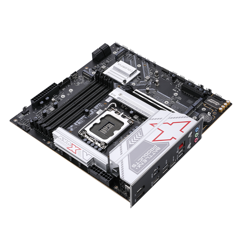 COLORFUL BATTLE-AX Z890M-PLUS V20 DDR5 Motherboard LGA 1851 Socket, Supports Intel® Core™ Ultra processors | Black