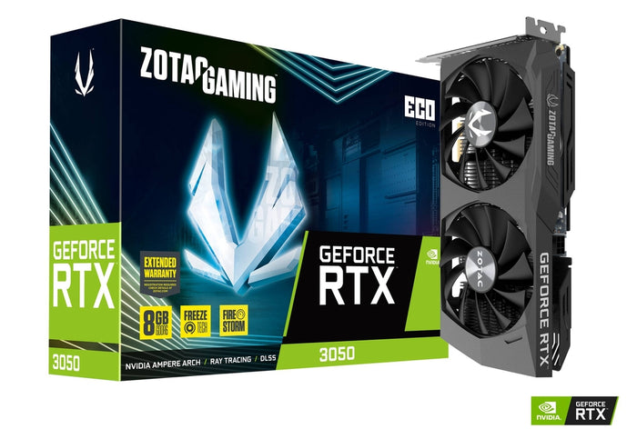 ZOTAC GAMING GeForce RTX 3050 8GB ECO Edition