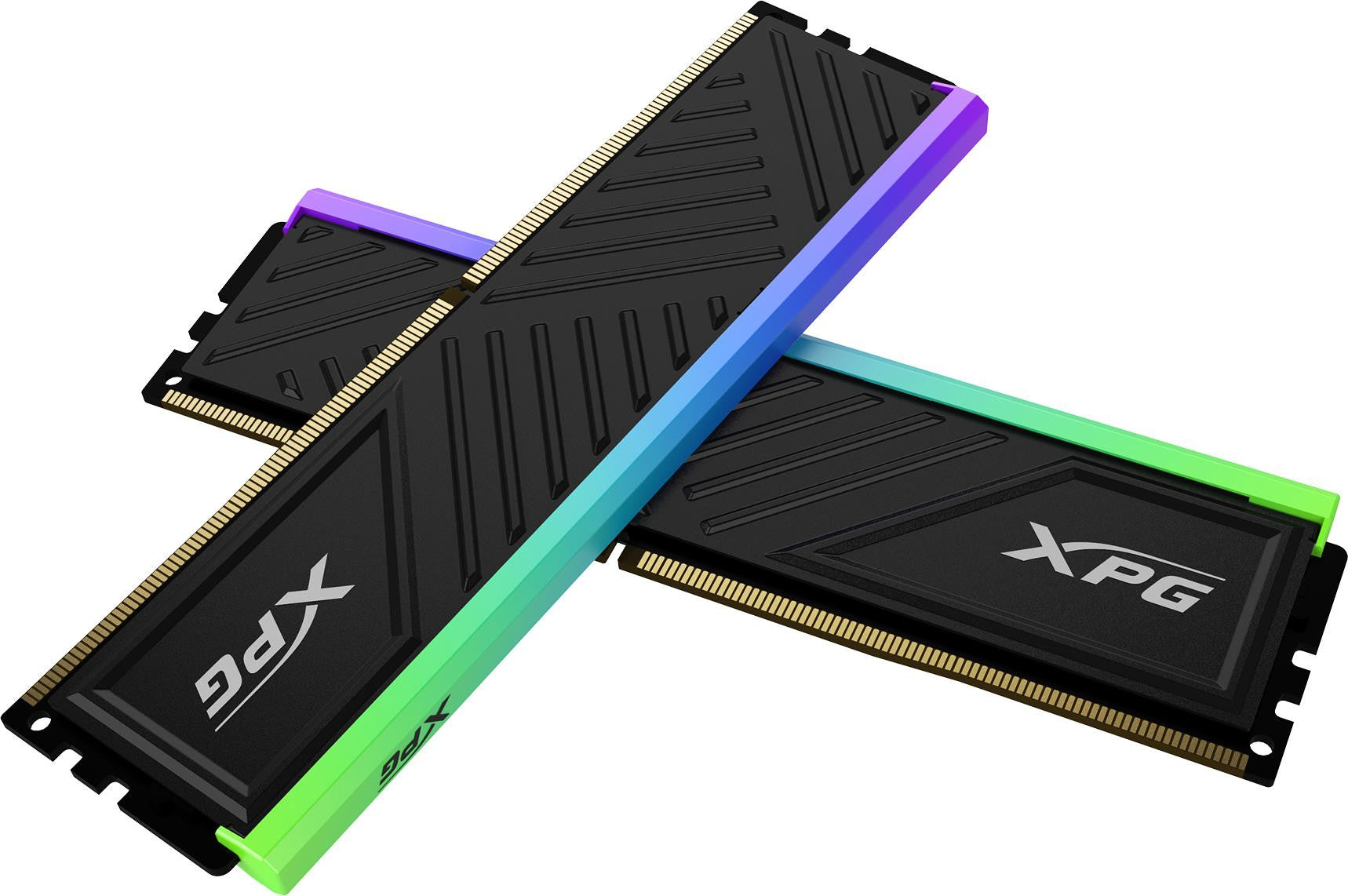 XPG Spectrix D35 16GB (8GBX2) DDR4 3200MHZ RGB Black Memory