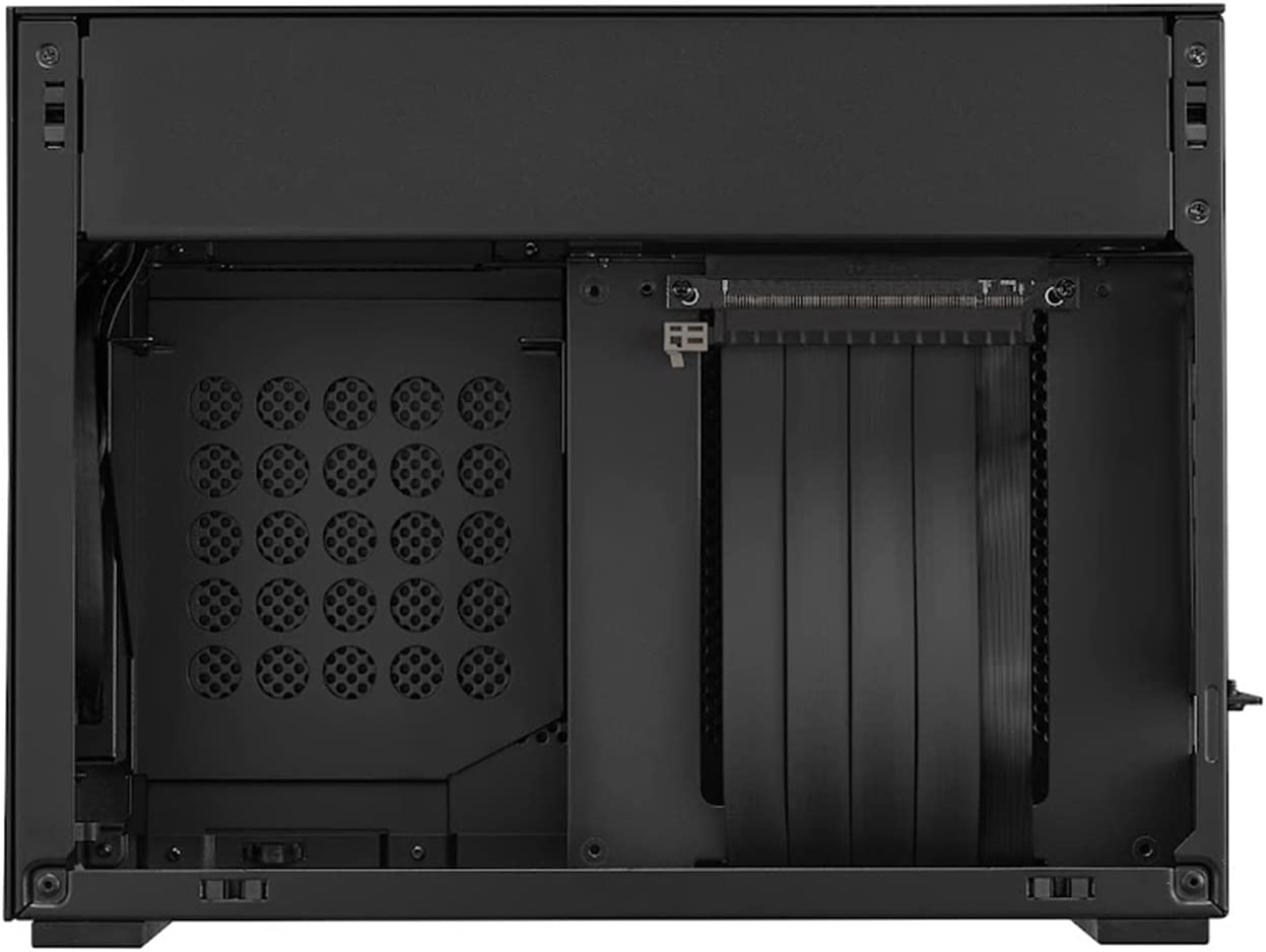 حافظة Lian Li A4-H2O mini ITX باللون الأسود 