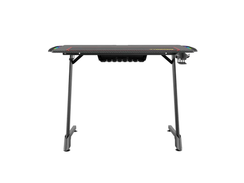 Twisted Minds Z Shaped Gaming Desk Carbon fiber texture - RGB - TM-Z-1060-RGB - Dragon Master For Electronics