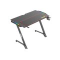 Twisted Minds Z Shaped Gaming Desk Carbon fiber texture - RGB - TM-Z-1060-RGB - Dragon Master For Electronics