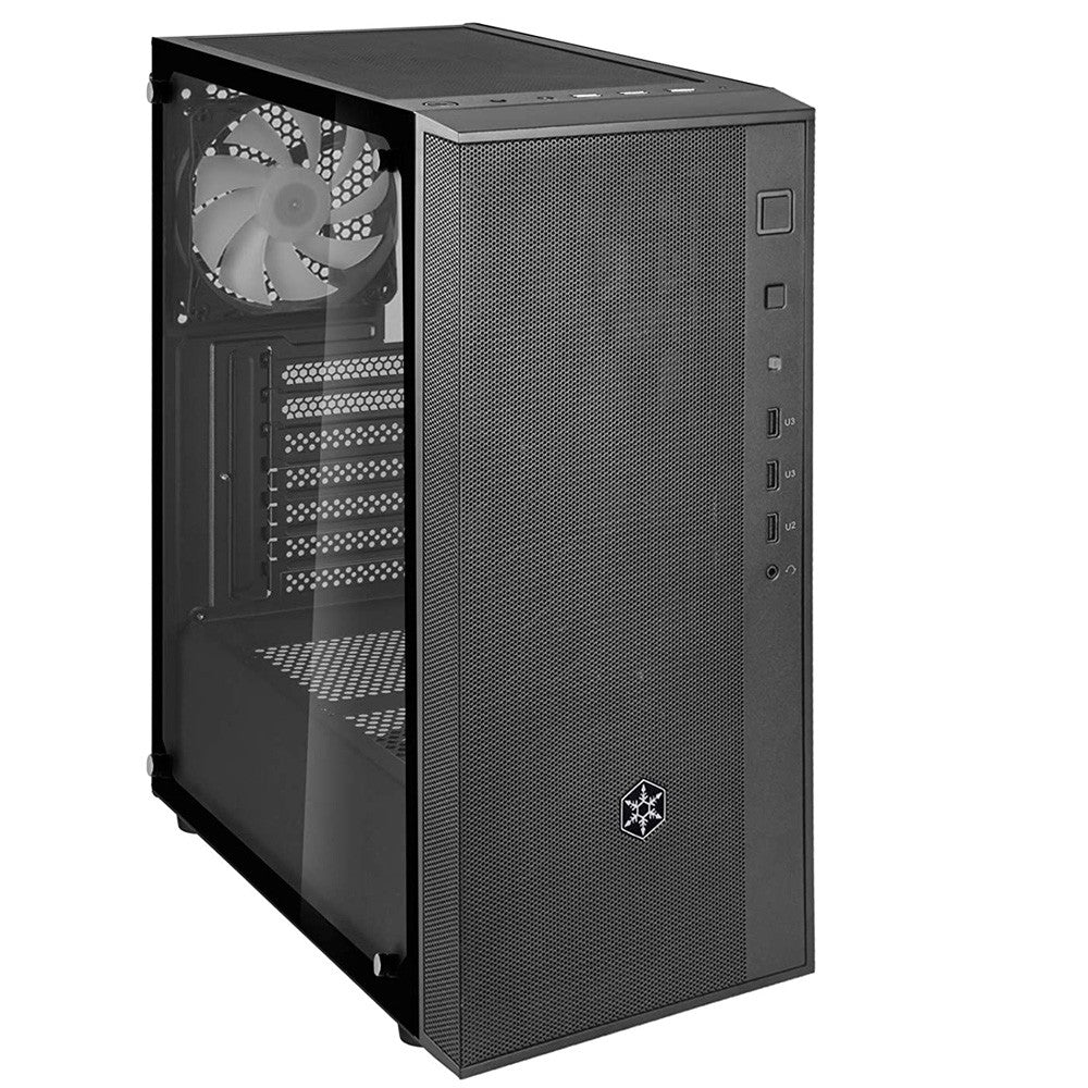 SilverStone Series FARA R1 PRO ATX chassis with ARGB BLACK