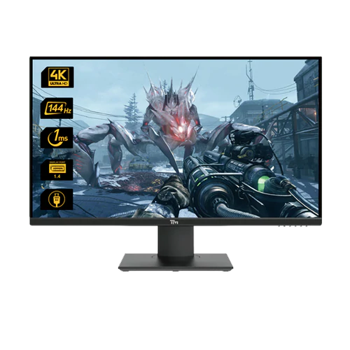 Twisted Minds TM28EUI 28'' UHD IPS Panel Gaming Monitor, 144Hz Refresh Rate, 1ms - Dragon Master For Electronics