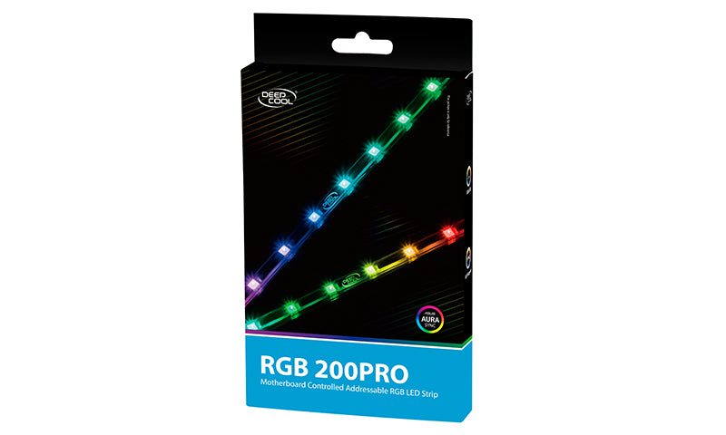 Deepcool STRIP RGB 200Pro  A-RGB Led 5V Header - Dragon Master For Electronics