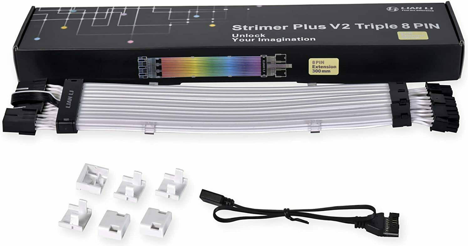 Lian-Li Strimer Plus V2 Triple 8 Pin Add-RGB Cable