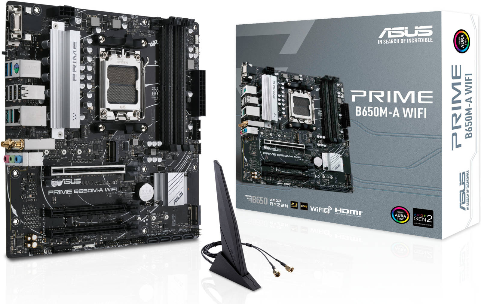 ASUS PRIME B650M-A WIFI AM5 / 90MB1C00-M0EAY0