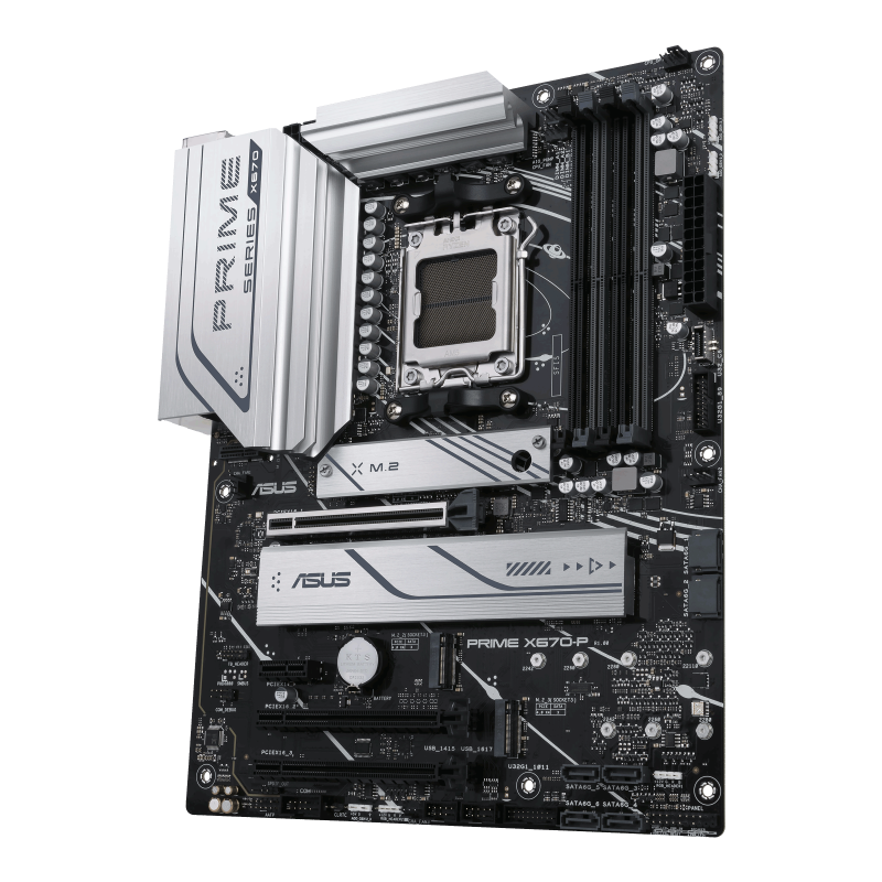 ASUS Prime X670-P AMD AM5 DDR5 ATX Motherboard / 90MB1BU0-M0EAY0
