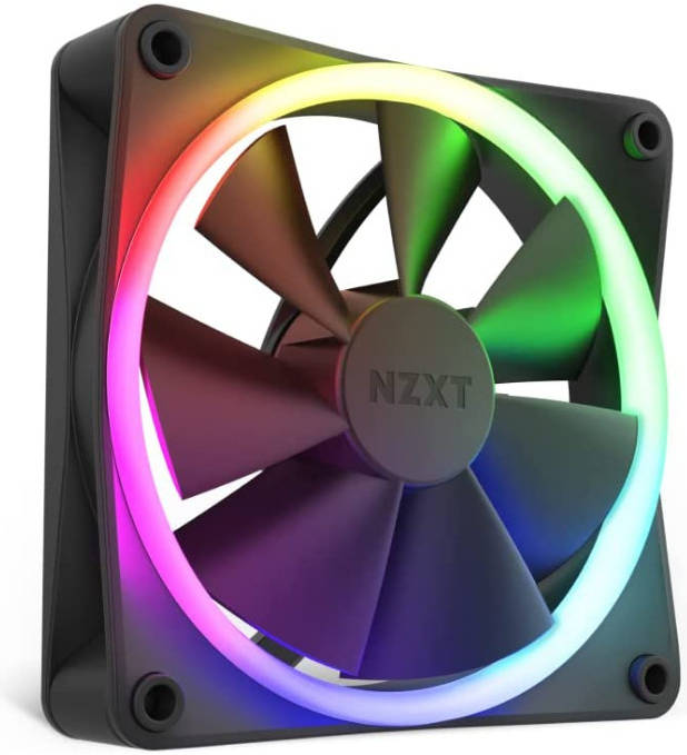 NZXT F120 RGB PWM Single Fan ,Black | HF-28140-FP