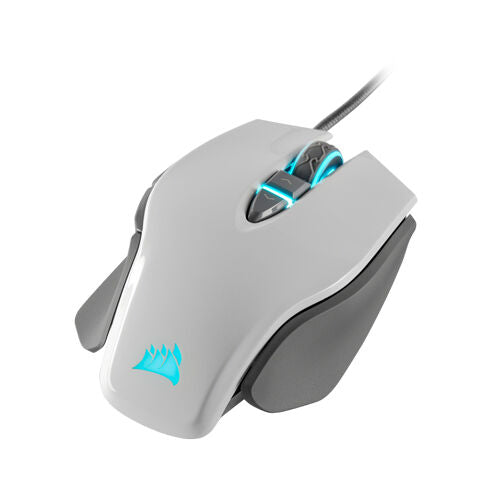 Corsair M65 Elite RGB White Gaming Mouse - Dragon Master For Electronics