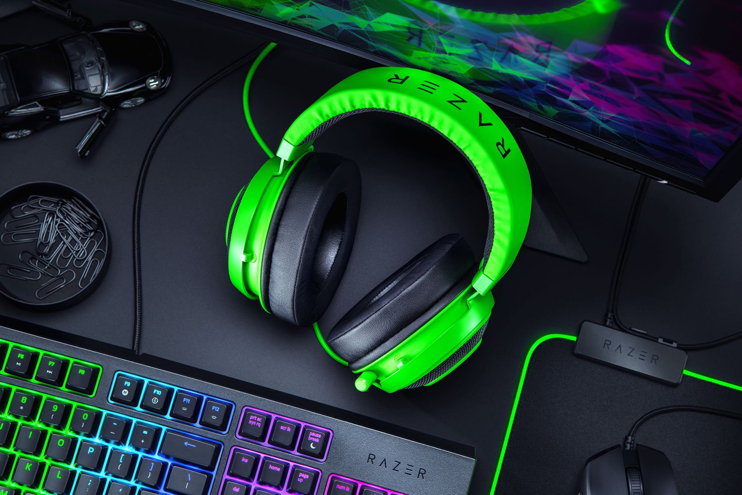 Razer Kraken - Green Multi-Platform Wired Gaming Headset | RZ04-02830200-R3M1 - Dragon Master For Electronics