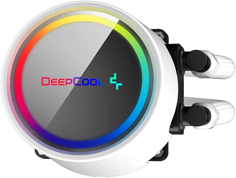 DEEPCOOL AIO Liquid Cooler GAMMAXX L240 RGB WHITE - Dragon Master For Electronics