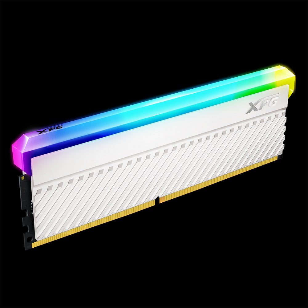 XPG Spectrix D45 16GB(8GBX2) DDR4 3600MHz RGB White Memory - Dragon Master For Electronics