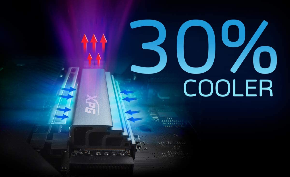 XPG GAMMIX S70 2TB PCIe Gen4x4 M.2 2280 SSD - Dragon Master For Electronics