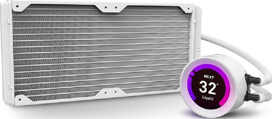 NZXT Kraken Z63 280mm AIO Liquid Cooler WHITE RGB - Dragon Master For Electronics