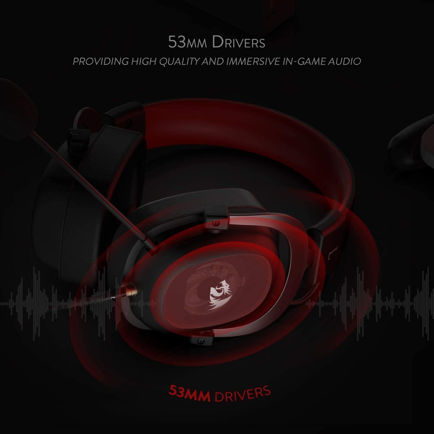 Redragon ZEUS X RGB black Wired headset, w/ adapter GAMING HEADSET