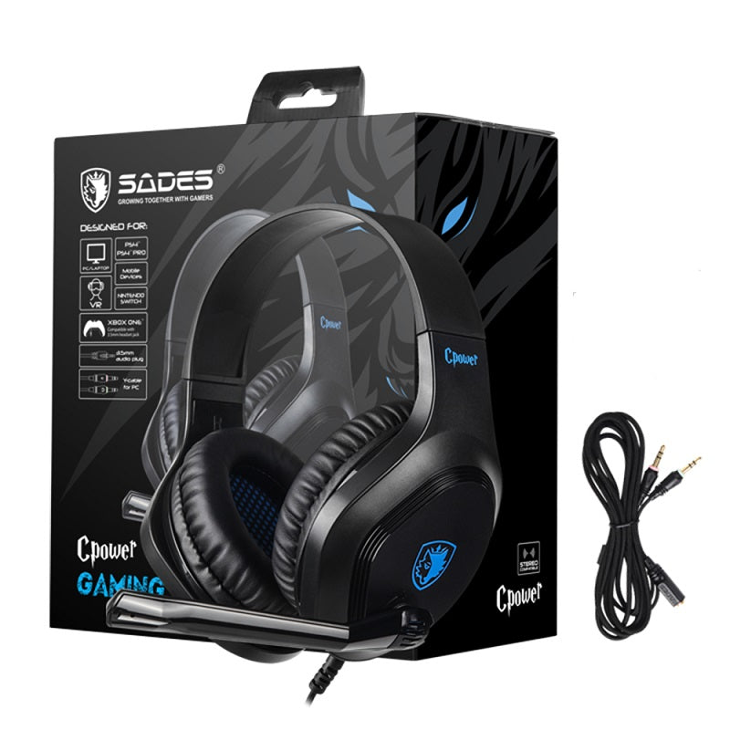 SADES Cpower Gaming Headset 3.5mm Stereo SA-716