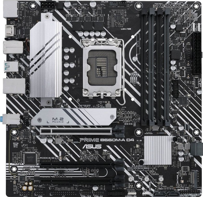 اللوحة الأم Asus Prime B660M-A D4 MATX I 90MB19K0-M1EAY0 
