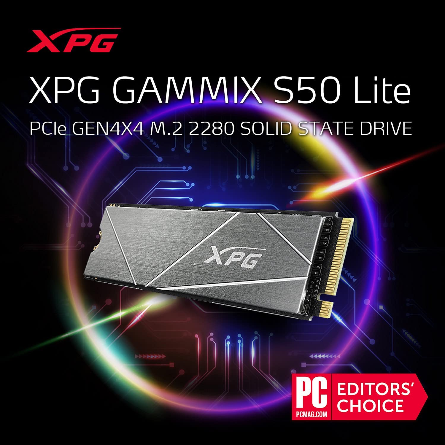 XPG GAMMIX S50 Lite 1TB PCIe Gen4x4 M.2 2280 SSD - Dragon Master For Electronics