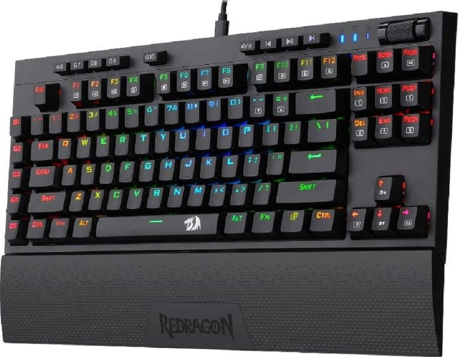 Redragon K596 Vishnu 2.4G Wired/Wireless Mechanical Gaming Keyboard - Dragon Master For Electronics