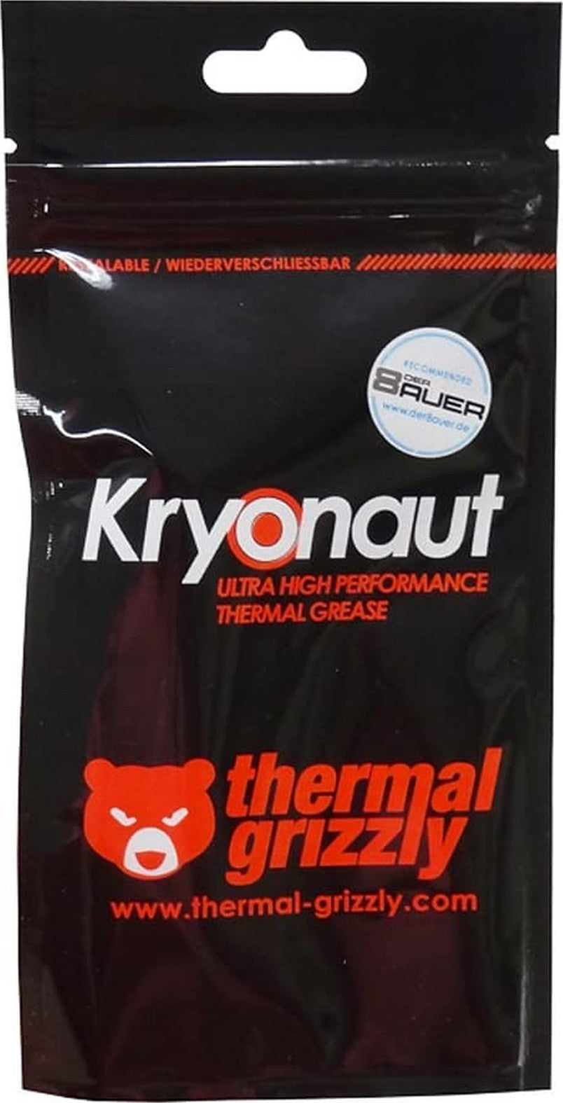 Thermal Grizzly Kryonaut Thermal Paste, 1g | TG-K-001-RS