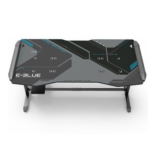 طاولة ألعاب Eblue Glacier XXL Ice Blue ذات الإضاءة المتوهجة | EGT576BKAA-IA *وحدة عرض*