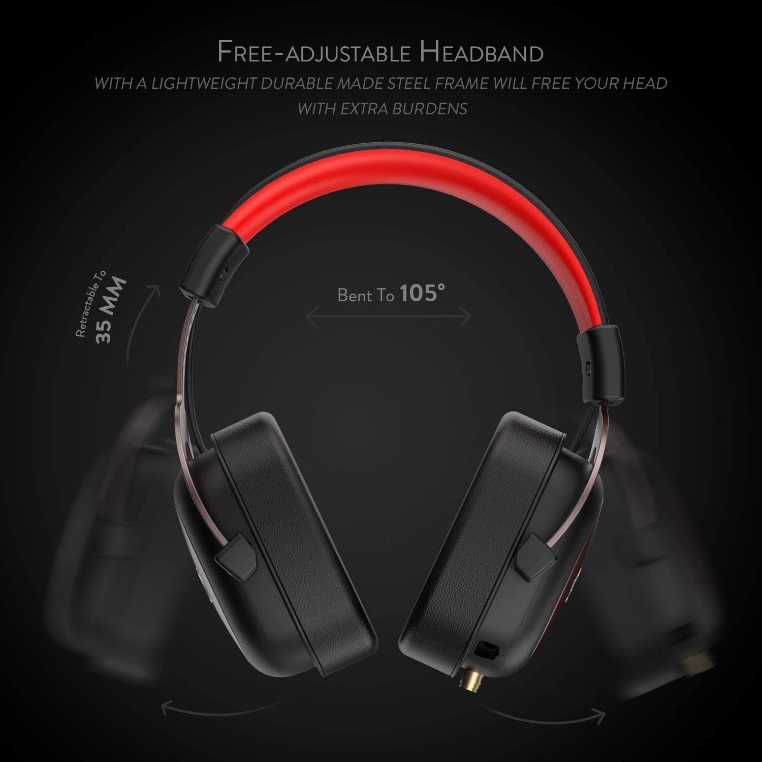 Redragon ZEUS X RGB black Wired headset, w/ adapter GAMING HEADSET