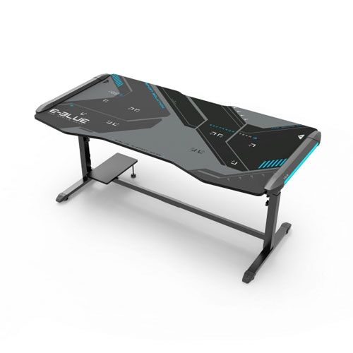 Eblue Glacier XXL Ice Blue Glowing Light Gaming Table | EGT576BKAA-IA *DISPLAY UNIT*