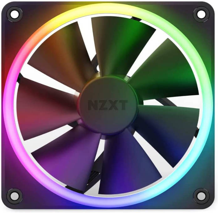 NZXT F120 RGB PWM Single Fan ,Black | HF-28140-FP