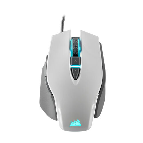 Corsair M65 Elite RGB White Gaming Mouse - Dragon Master For Electronics