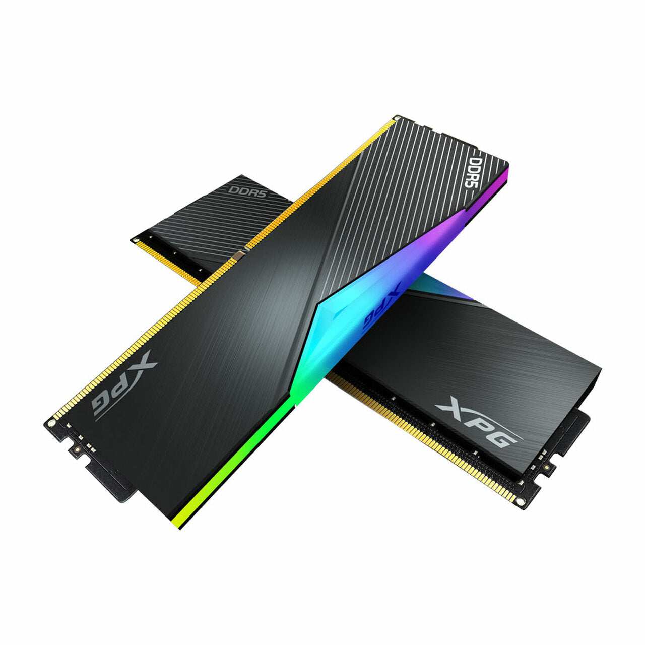 XPG Lancer 16GB(16GBx1) DDR5 6000MHz RGB Black Memory Single