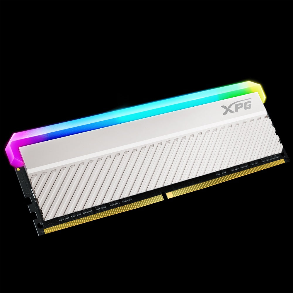 XPG Spectrix D45 16GB(8GBX2) DDR4 3600MHz RGB White Memory - Dragon Master For Electronics