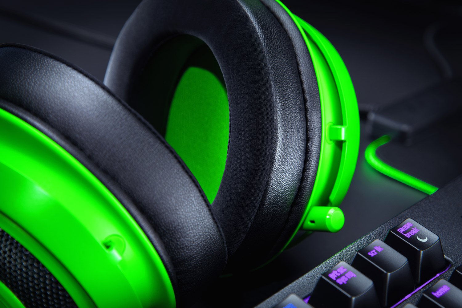 Razer Kraken - Green Multi-Platform Wired Gaming Headset | RZ04-02830200-R3M1 - Dragon Master For Electronics