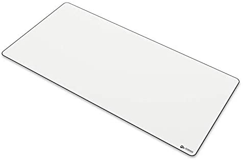 Glorious 3XL Extended GAMING MOUSE PAD 24x48 - White - GW-3XL - Dragon Master For Electronics