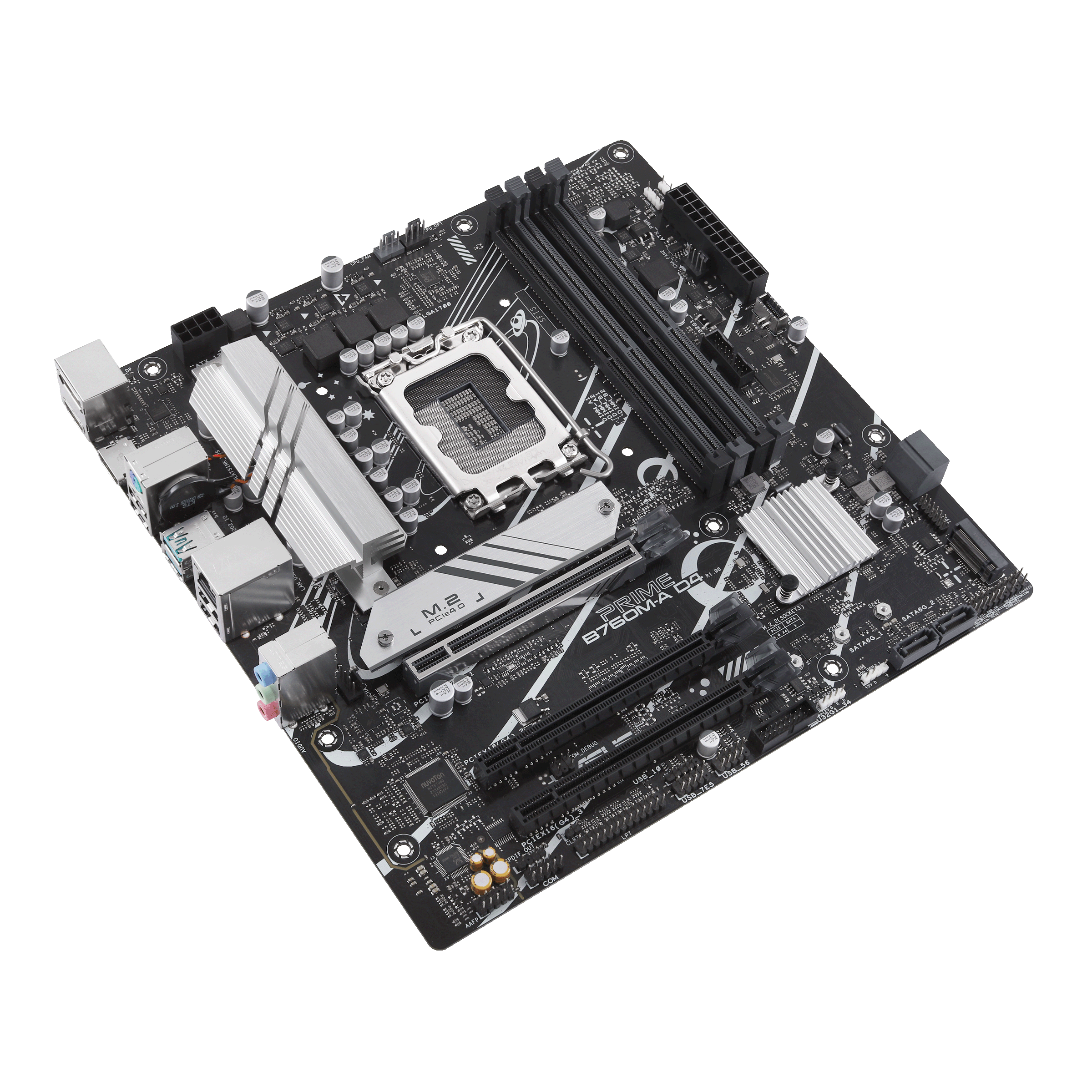 Asus Prime B760M-A D4 LGA 1700 Intel Micro-ATX Motherboard | 90MB1D00-M0EA