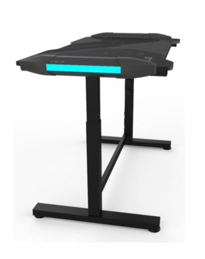 Eblue RGB Glowing Gaming Desk EGT574BKAA-IA - Dragon Master For Electronics