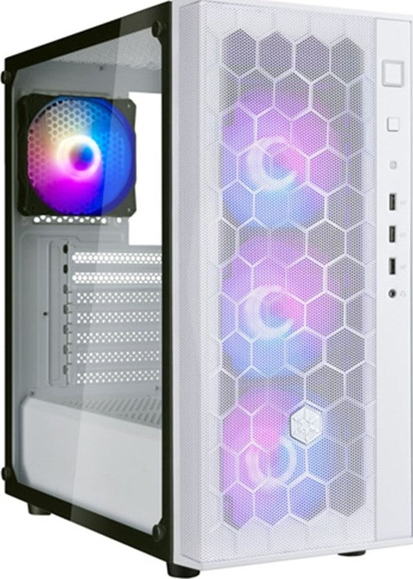 SilverStone Series FARA R1 PRO ATX chassis with ARGB WHITE