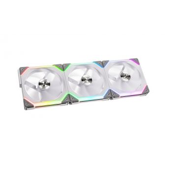 Lian-Li UNI SL120, Triple White ARGB PWM 120mm Fans - Dragon Master For Electronics