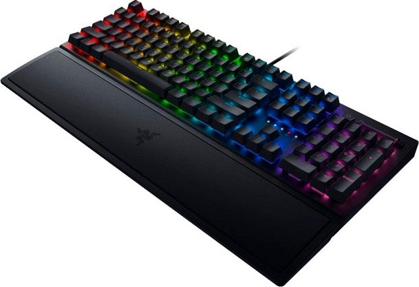 لوحة مفاتيح الألعاب الميكانيكية Razer BlackWidow V3، خطية صامتة، مفاتيح ميكانيكية صفراء | RZ03-03541900-R3M1