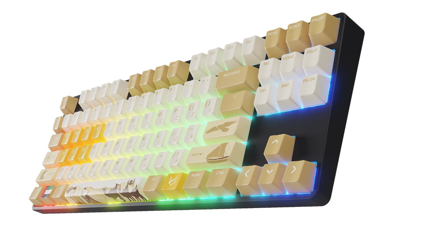 Foxlabs Mirage 87 - UAE Limited Edition Gaming Keyboard