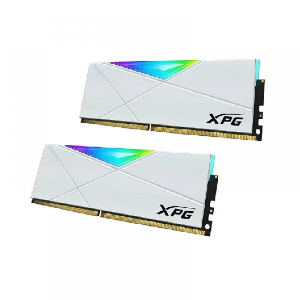 XPG SPECTRIX D50 16GB (8GBX2) DDR4 3200MHZ RGB White - Dragon Master For Electronics