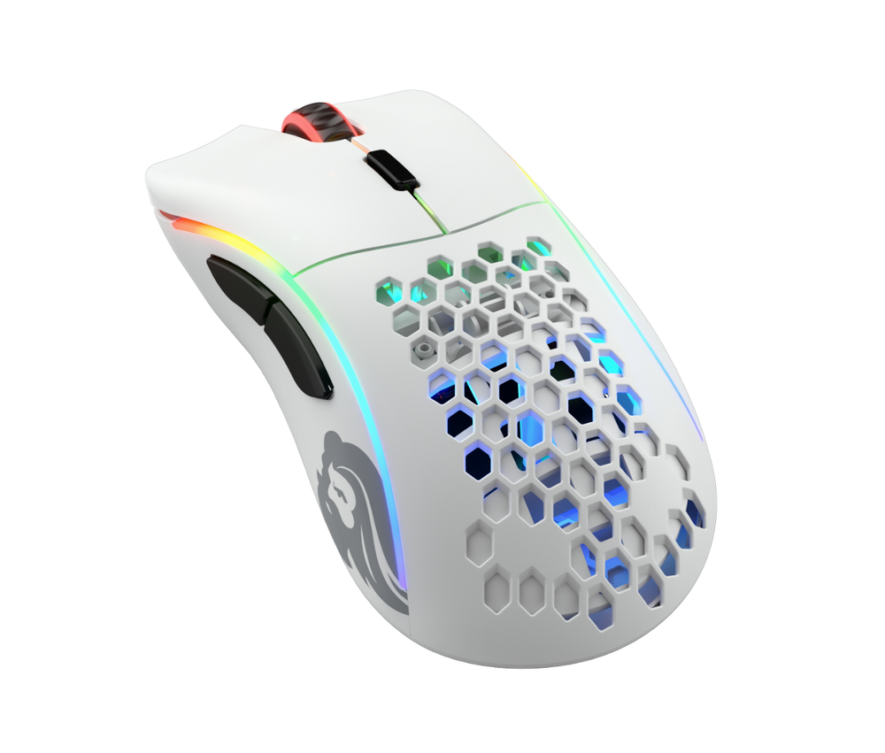 Glorious Gaming Mouse Model D Wireless - Matte White - GLO-MS-DW-MW - Dragon Master For Electronics