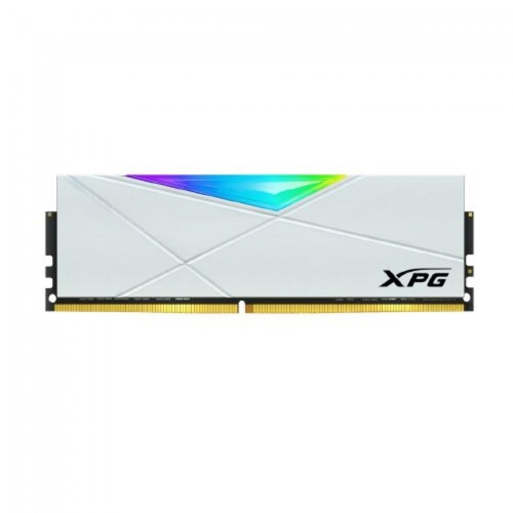 XPG SPECTRIX D50 16GB (8GBX2) DDR4 3600MHZ RGB White - Dragon Master For Electronics