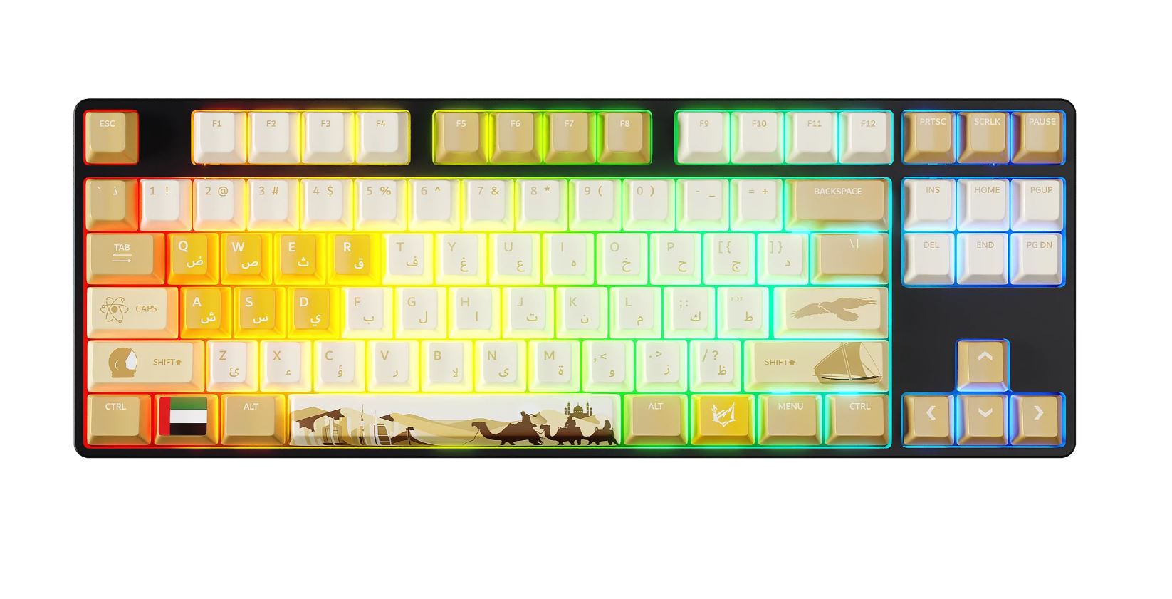 Mirage 87 - UAE Limited Edition Gaming Keyboard