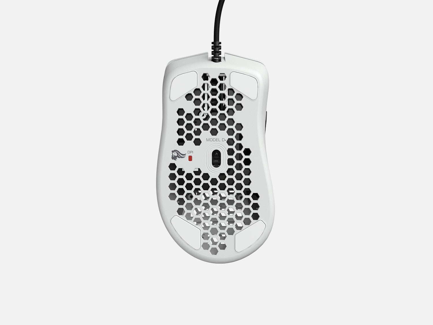 Glorious Gaming Mouse Model D Minus 61g - Matte White - Dragon Master For Electronics