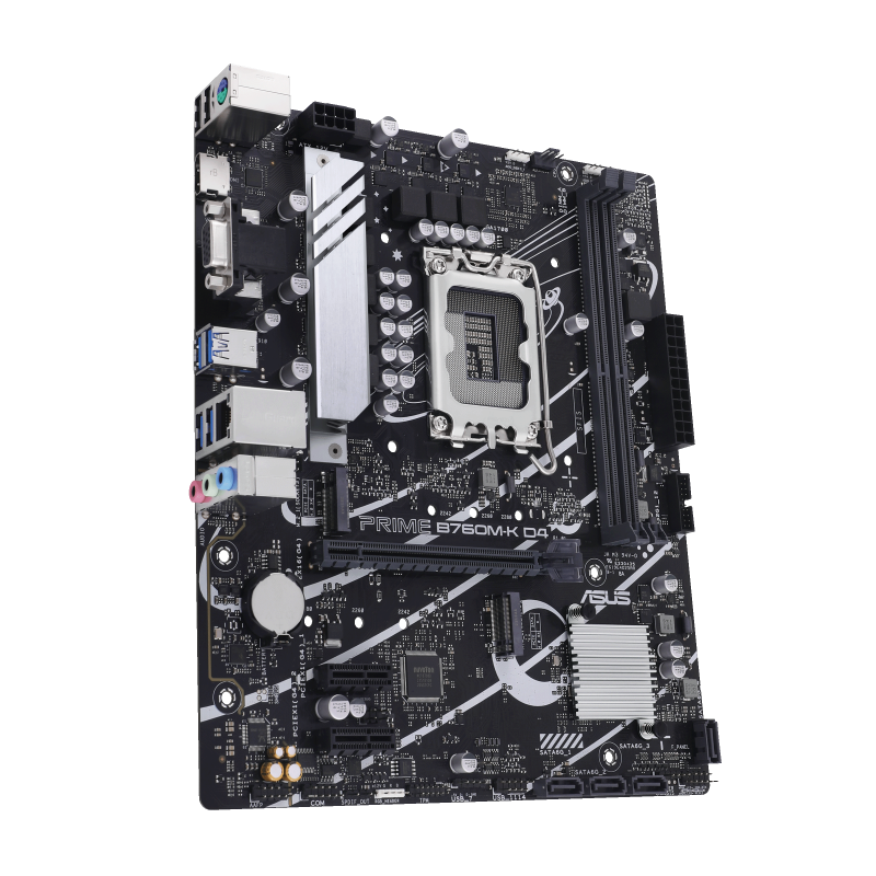 Asus Prime B760M-K D4 LGA 1700 Micro-ATX Motherboard | 90MB1DS0-M0EAY0